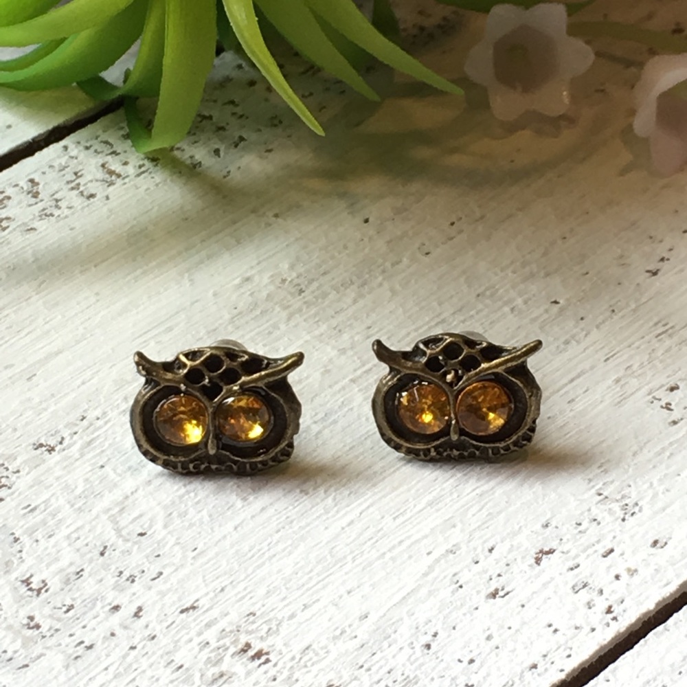 Owl Earrings - Picture 6 of 6